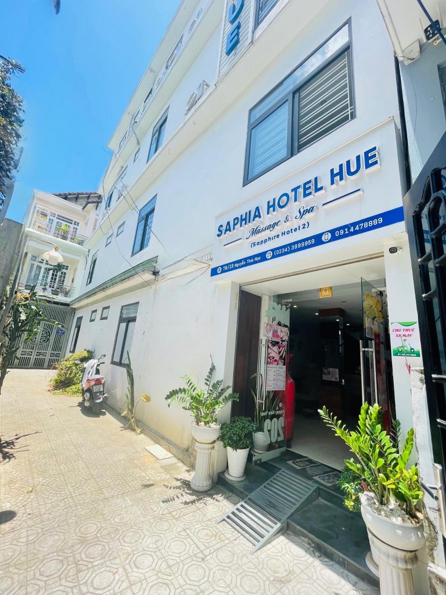 Sapphire Hotel Hue Exterior foto
